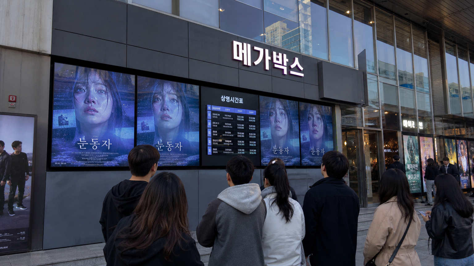 지금 확인 필수 영화 눈동자 상영일정 변경 사항 안내