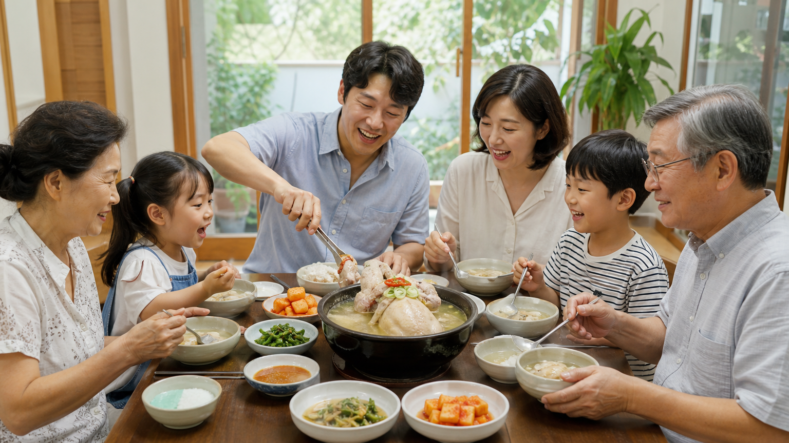 집에서 즐기는 간편한 2026년 복날 삼계탕 레시피 공개